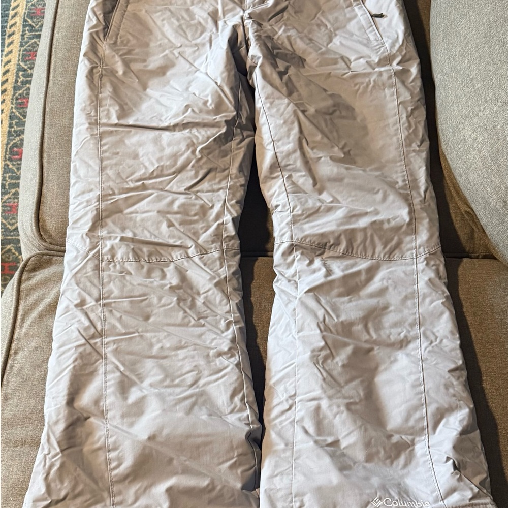 Columbia Women’s Light Gray Snow/ski Pants